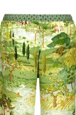 Pip Studio Strandkleding<Lange Broek Toscana Groen