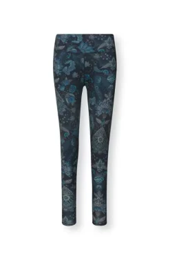 Pip Studio Leggings<Lange Sportlegging Kyoto Festival Donker Blauw