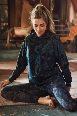 Pip Studio Leggings<Lange Sportlegging Kyoto Festival Donker Blauw