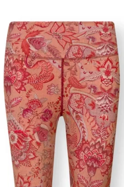 Pip Studio Sportbroeken<Lange Sportlegging Kyoto Festival Terra Roze
