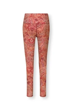 Pip Studio Sportbroeken<Lange Sportlegging Kyoto Festival Terra Roze