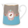 Pip Studio Melkkannen<Love Birds Kan Klein Blauw/Khaki Multi