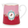 Pip Studio Melkkannen<Love Birds Kan Klein Rood/Roze Multi
