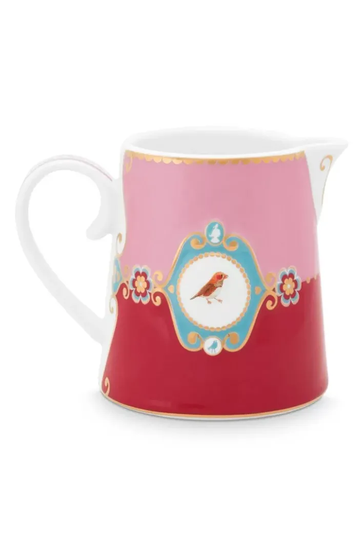 Pip Studio Melkkannen<Love Birds Kan Klein Rood/Roze Multi
