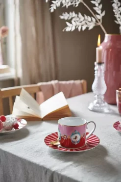 Pip Studio Koffiemokken<Love Birds Mok Groot Rood/Roze