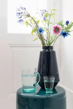 Pip Studio Grote Vazen<Metalen Vaas 36 Cm Blauw