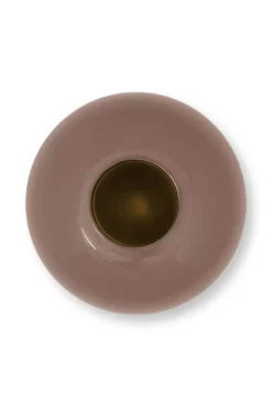 Pip Studio Grote Vazen<Metalen Vaas Bruin 23Cm Khaki