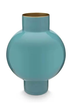 Pip Studio Grote Vazen<Metalen Vaas 24Cm Groen