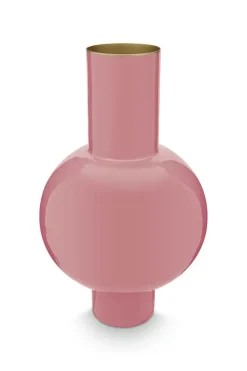 Pip Studio Grote Vazen<Metalen Vaas 40Cm Roze