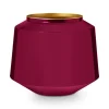 Pip Studio Grote Vazen<Metalen Vaas Donker 22 Cm Roze