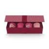 Pip Studio Sets Porseleinen Sets<Oriental Flower Festival Set/4 Mokken Donker Roze