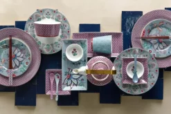 Pip Studio Sets Porseleinen Sets<Oriental Flower Festival Theepot Medium Blauw