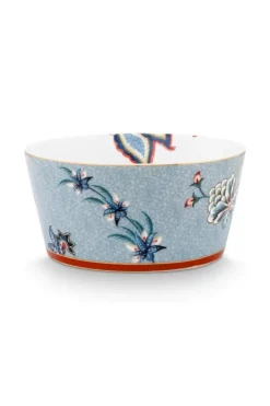 Pip Studio Sets Porseleinen Sets<Oriental Flower Festival Set/4 Kommen 12Cm Blauw
