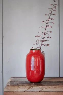 Pip Studio Sale Kleine Vaasjes<Ovale Mini Vaas Red 14 Cm