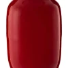 Pip Studio Grote Vazen<Ovale Vaas Metaal 30 Cm Rood