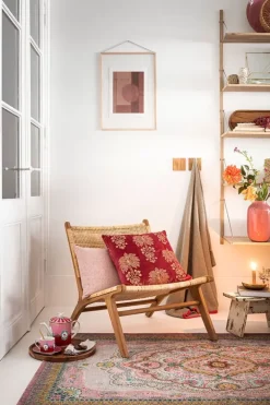 Pip Studio Grote Vazen<Ovale Vaas Metaal Oud 30 Cm Roze