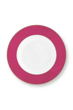 Pip Studio Diepe Borden<Pip Chique Diep Bord 23.5Cm Roze