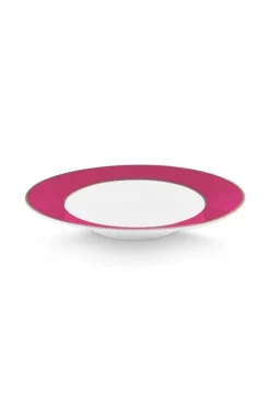 Pip Studio Diepe Borden<Pip Chique Diep Bord 23.5Cm Roze