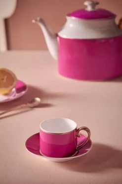 Pip Studio Kop/Schotel<Pip Chique Espresso Kop & Schotel Roze