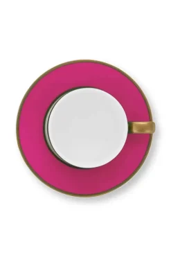 Pip Studio Kop/Schotel<Pip Chique Espresso Kop & Schotel Roze
