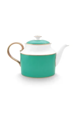 Pip Studio Theepotten<Pip Chique Theepot Groot Groen