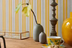 Pip Studio Vliesbehang<Blurred Lines Vliesbehang Beige/ Geel