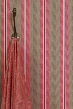 Pip Studio Vliesbehang<Blurred Lines Vliesbehang /Roze Khaki
