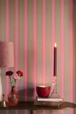 Pip Studio Vliesbehang<Blurred Lines Vliesbehang /Roze Khaki