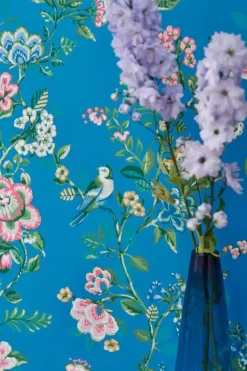 Pip Studio Vliesbehang<Botanical Print Vliesbehang Fel Blauw