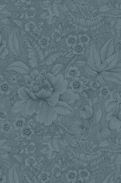 Pip Studio Vliesbehang<Casa Dei Fiori Vliesbehang Denim Blauw