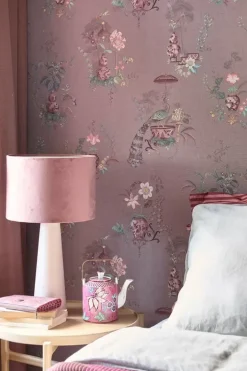 Pip Studio Vinylbehang<Chinese Porcelain Vinylbehang Mauve Paars
