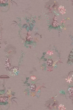 Pip Studio Vinylbehang<Chinese Porcelain Vinylbehang Mauve Paars