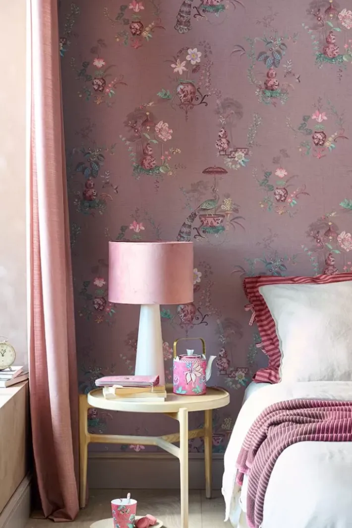 Pip Studio Vinylbehang<Chinese Porcelain Vinylbehang Mauve Paars