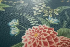 Pip Studio Vliesbehang<Floris Vliesbehang Donker Blauw