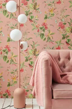 Pip Studio Vliesbehang<Floris Vliesbehang Roze