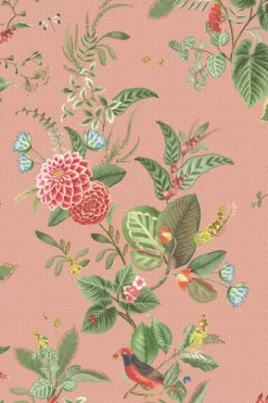Pip Studio Vliesbehang<Floris Vliesbehang Roze