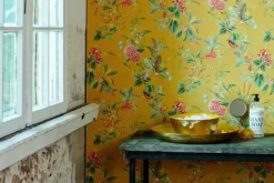 Pip Studio Vliesbehang<Floris Vliesbehang Geel