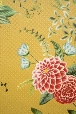 Pip Studio Vliesbehang<Floris Vliesbehang Geel