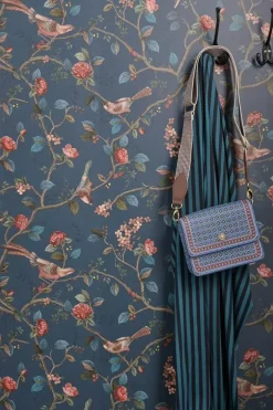 Pip Studio Vliesbehang<Good Nightingale Vliesbehang Donker Blauw