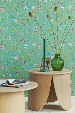 Pip Studio Vliesbehang<La Majorelle Vliesbehang Groen