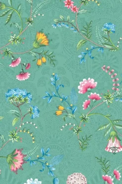 Pip Studio Vliesbehang<La Majorelle Vliesbehang Groen