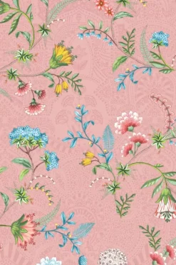 Pip Studio Vliesbehang<La Majorelle Vliesbehang Roze