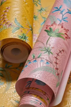 Pip Studio Vliesbehang<La Majorelle Vliesbehang Roze