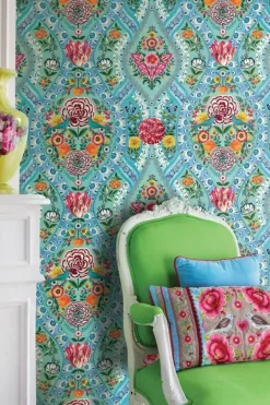 Pip Studio Fotobehang<Melody Wallpower Blauw