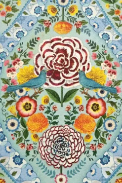 Pip Studio Fotobehang<Melody Wallpower Blauw