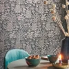 Pip Studio Vliesbehang<Origami Tree Vliesbehang Donker /Rose Goud Blauw