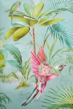 Pip Studio Vliesbehang<Palm Scene Vliesbehang Blauw