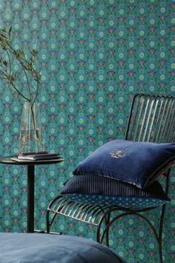 Pip Studio Vliesbehang<Raindrops Vliesbehang Donker Blauw