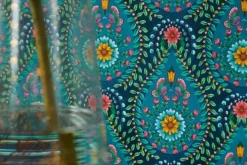 Pip Studio Vliesbehang<Raindrops Vliesbehang Donker Blauw