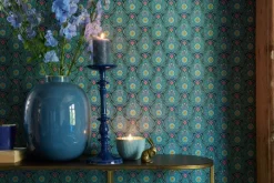 Pip Studio Vliesbehang<Raindrops Vliesbehang Donker Blauw